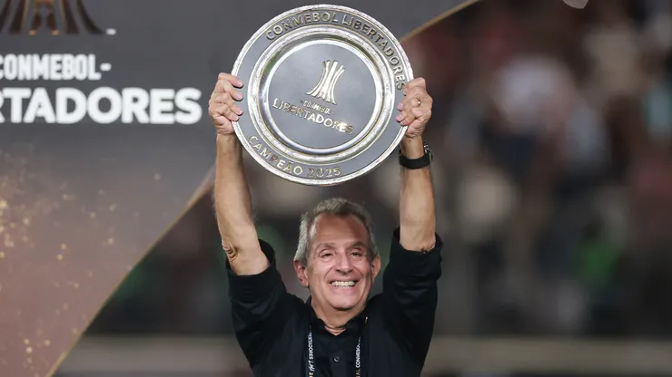 Luiz Eduardo Baptista na final da Libertadores. (Foto: Hector Vivas/Getty Images)