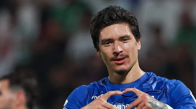 Darwin Núñez em ação pelo Al-Hilal