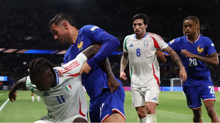 França e Itália frente a frente na Nations League mais uma vez (Photo by Claudio Villa/Getty Images)