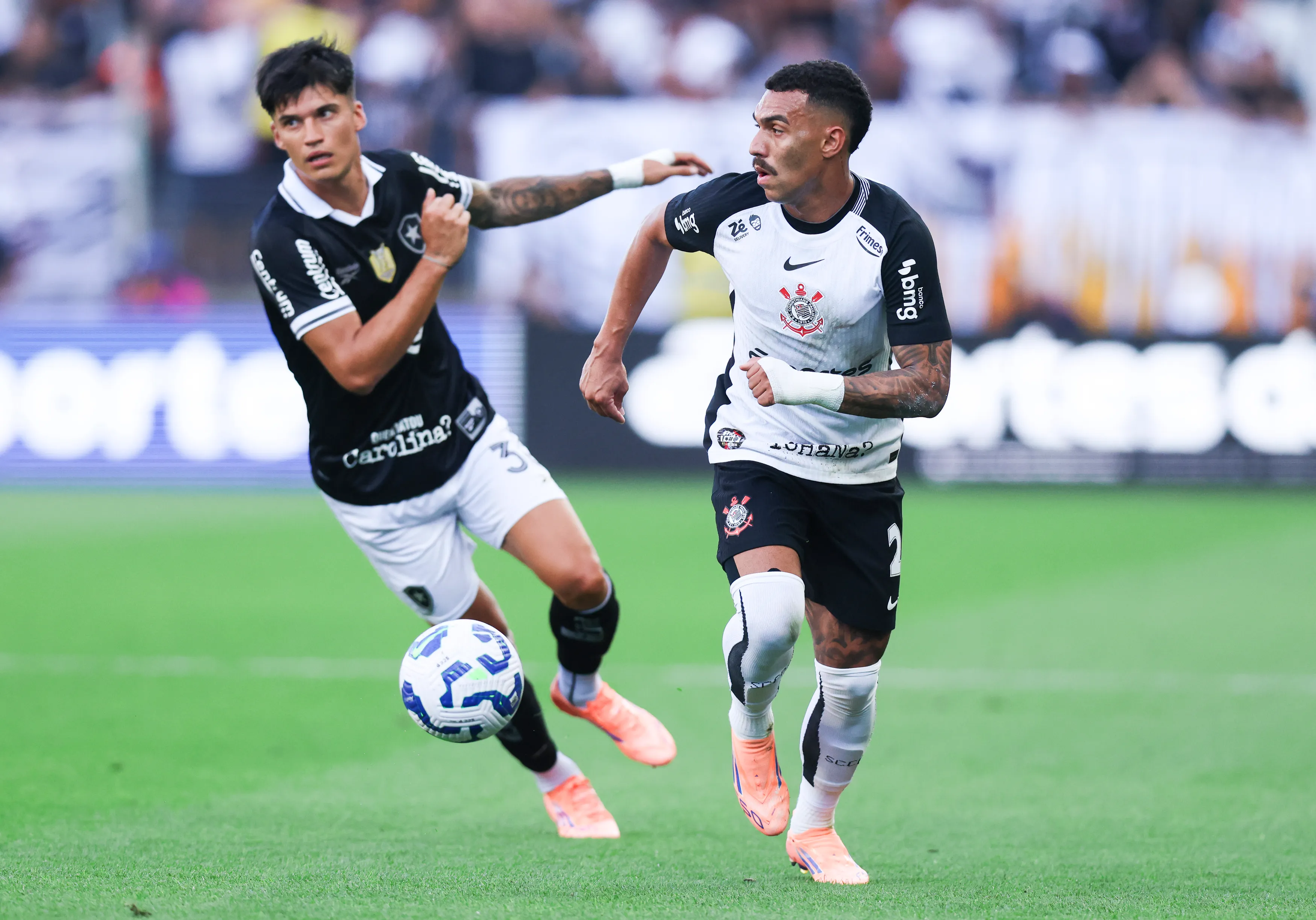 Matheuzinho pelo Corinthians. (Foto: Alexandre Schneider/Getty Images)
