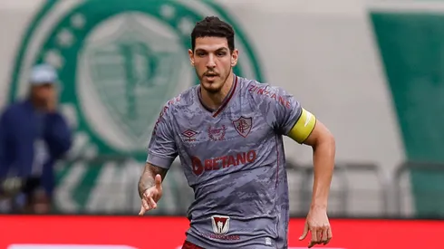 O zagueiro Nino em jogo Palmeiras x Fluminense (Ricardo Moreira/Getty Images)