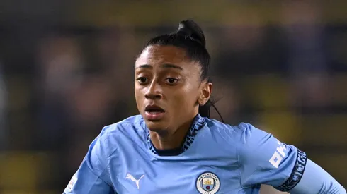 Kerolin, do Manchester City (Photo by Gareth Copley/Getty Images)