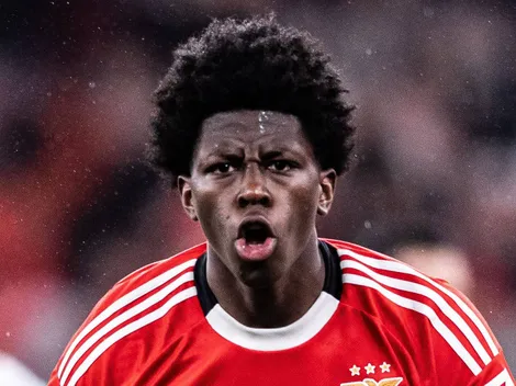 Manchester United e PSG entram na briga por Anísio Cabral, promessa do Benfica