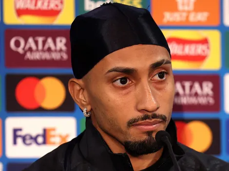 Raphinha não foi titular nas seis derrotas do Barcelona em 2025/26