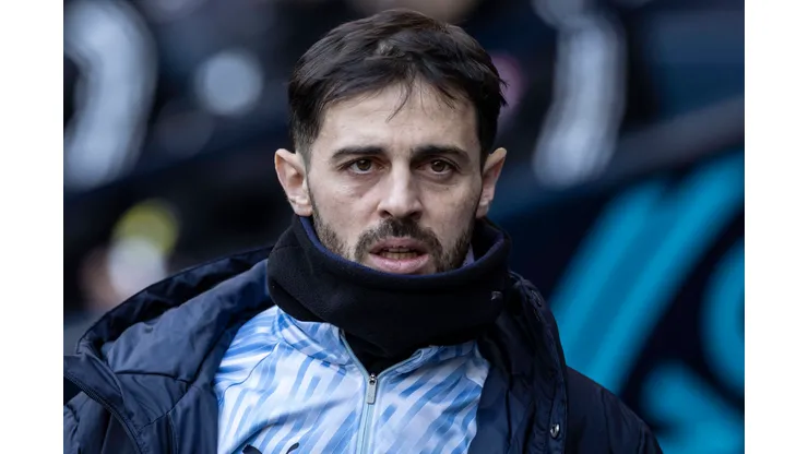 Bernardo Silva pode deixar o Manchester City e Barcelona pode se animar com a notícia. IMAGO / NurPhoto