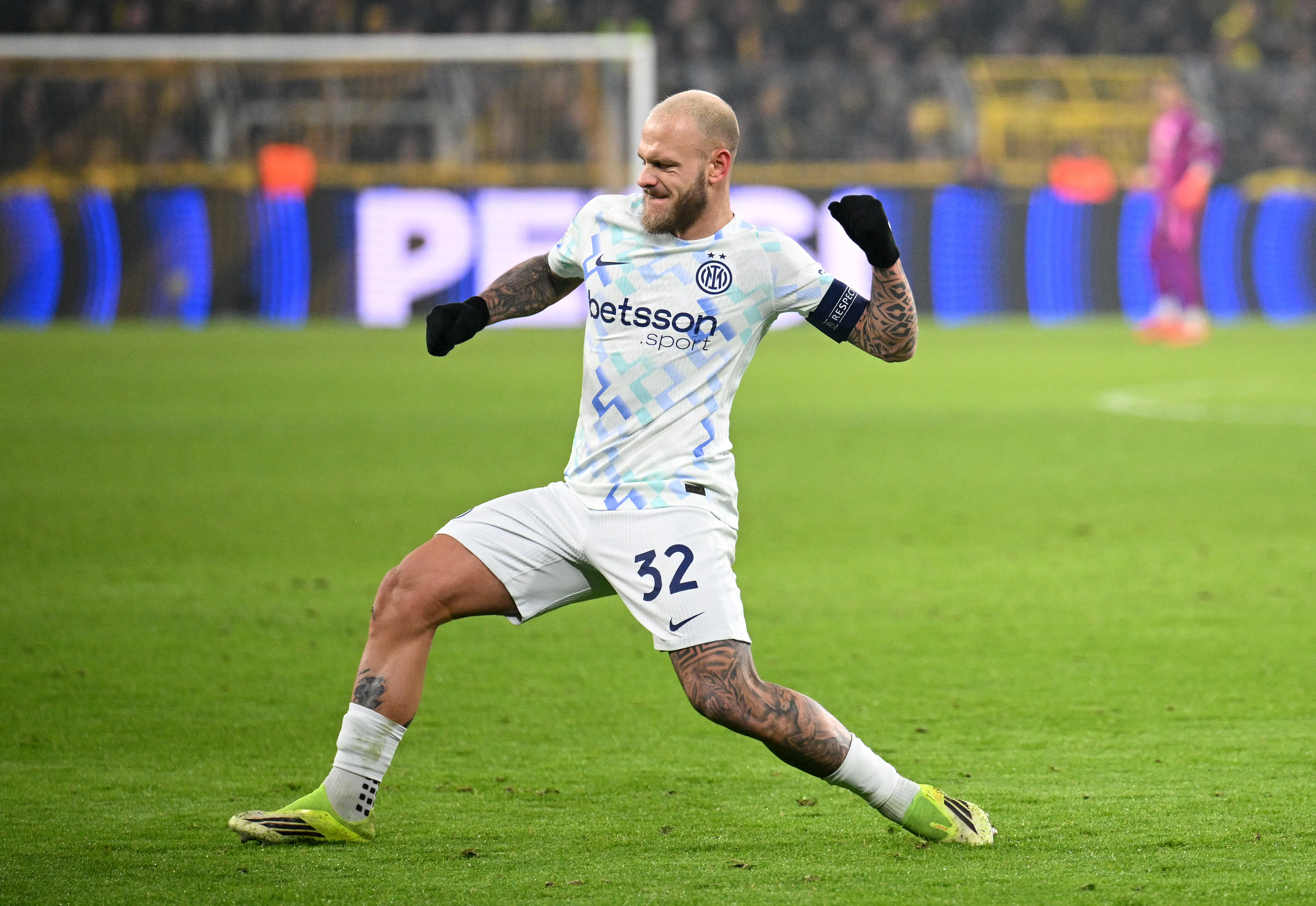 Dimarco vive grande fase na temporada pela Inter. Foto: Stuart Franklin/Getty Images