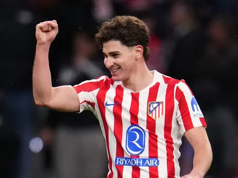 Julián Álvarez marca contra o Barcelona e contribui para vitória do Atlético na Copa do Rei