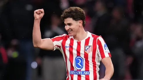 Com atuação de gala de Álvarez, Atlético de Madrid humilha Barcelona e se aproxima de Sevilha. (Foto de Aitor Alcalde/Getty Images)