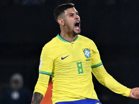 Bruno Guimarães sofre grave lesão e perderá amistosos do Brasil