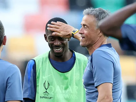 Luis Enrique se irrita e rebate entrevista de Dembélé no PSG