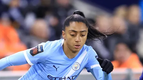 Kerolin, do Manchester City (Photo by Jess Hornby/Getty Images)