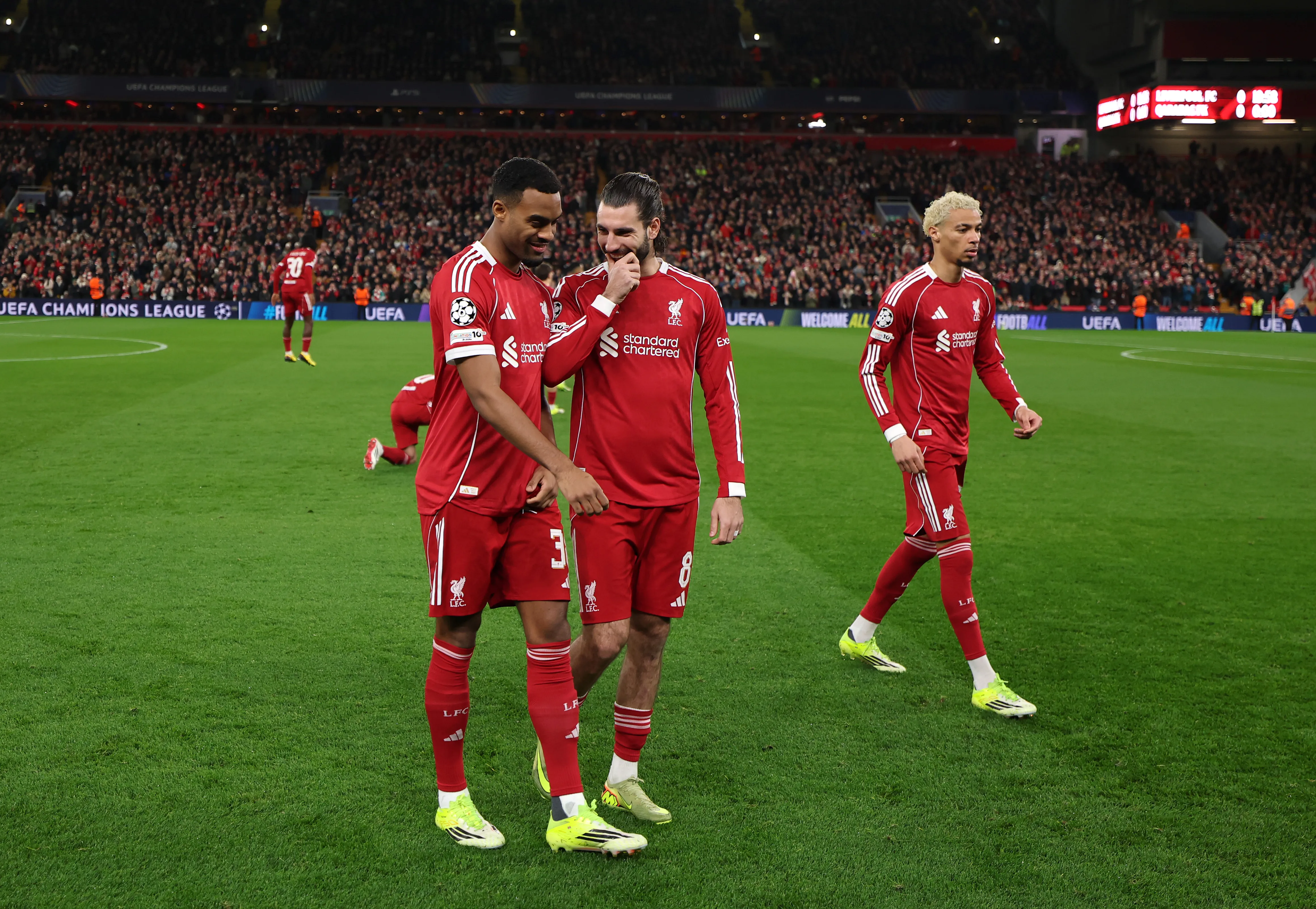Szoboszlai vive grande fase pelo Liverpool. Foto: Justin Setterfield/Getty Images