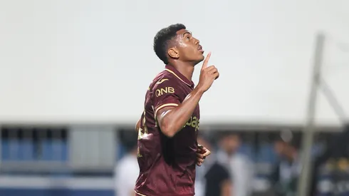 Ex-Corinthians, Felipe Augusto se valoriza após brilhar pelo Trabzonspor. (Photo by Ahmad Mora/Getty Images)