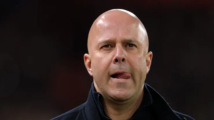 Slot pode ser demitido do Liverpool caso não se classifique para a Champions League. Foto: Justin Setterfield/Getty Images