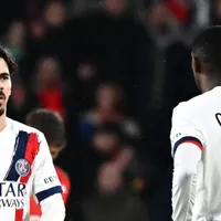 Vitinha discute com Dembélé e João Neves no PSG