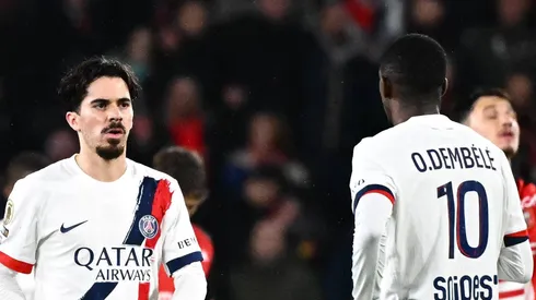 L'Équipe relata desentendimento entre Vitinha e Dembélé durante partida do PSG. Foto: IMAGO / PRESSE SPORTS
