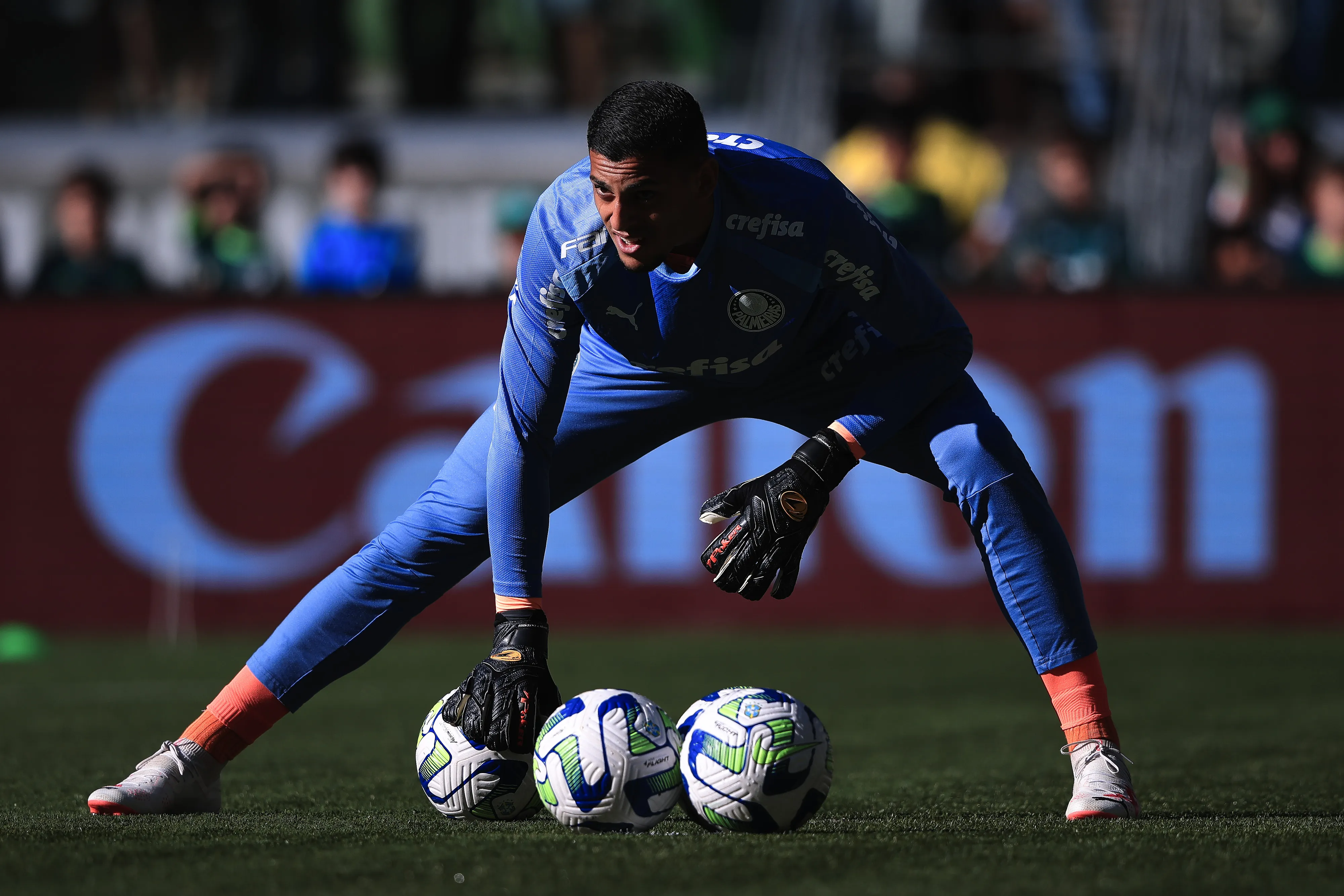 Kaique segue sob contrato com o Palmeiras. Foto: Ettore Chiereguini/AGIF