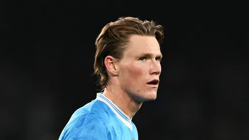 Napoli oferece extensão para McTominay após meia recusar a Premier League. (Photo by Francesco Pecoraro/Getty Images)