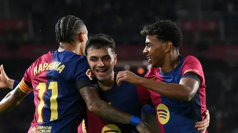 Barcelona pode ter Raphinha de volta contra o Girona em LaLiga. (Photo by David Ramos/Getty Images)