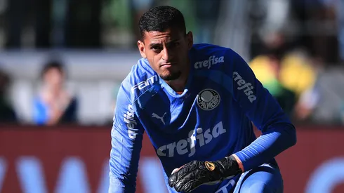Kaique Pereira pelo Palmeiras. (Foto: Ettore Chiereguini/AGIF)