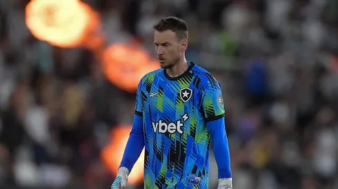 Goleiro Neto pelo Botafogo. (Foto: Thiago Ribeiro/AGIF)
