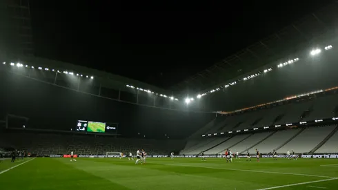 Corinthians faz sua estreia em casa no Brasileirão Feminino na Neo Química Arena – Foto: Ricardo Moreira/Getty Images