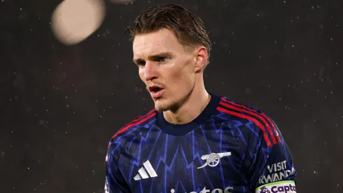 Martin Odegaard pode deixar o Arsenal. Foto: Carl Recine/Getty Images