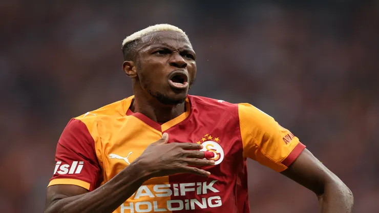 Victor Osimhen, atacante do Galatasaray - Ahmad Mora/Getty Images