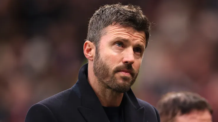 Michael Carrick, técnico do United. (Foto: Carl Recine/Getty Images)