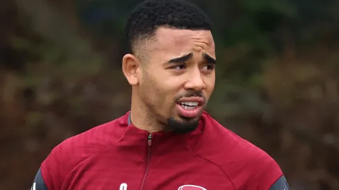 Arsenal não tem planos de renovar com Gabriel Jesus; Palmeiras e Milan estão de olho. (Foto: Justin Setterfield/Getty Images)