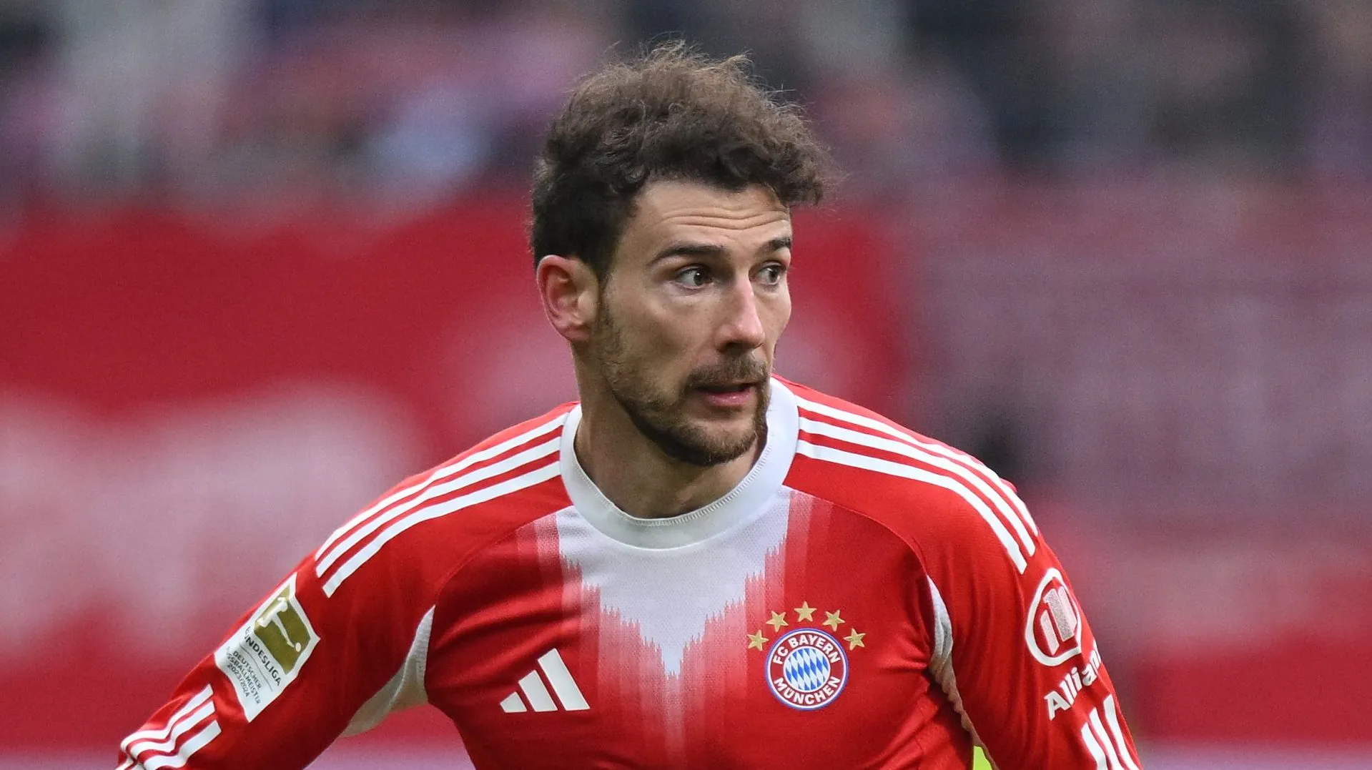 Goretzka em campo pelo Bayern