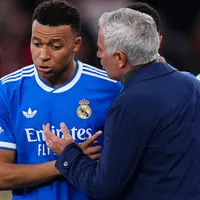 Mbappé é flagrado pelas câmeras defendendo Vini Jr de Prestianni