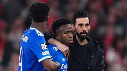 Vini Jr. fala sobre acusação de racismo. Foto: Angel Martinez/Getty Images