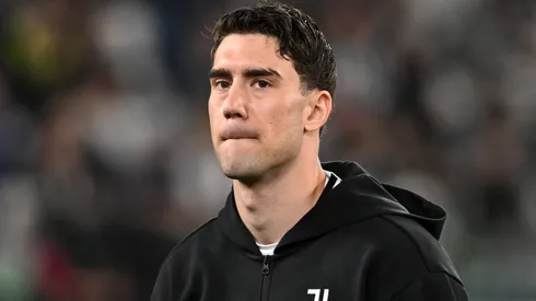 Dusan Vlahovic, da Juventus, tem sido alvo do Barcelonac, da Juventus, tem sido alvo do Barcelona. IMAGO / Buzzi