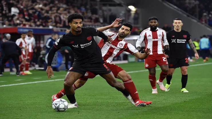 Olympiacos e Bayer Leverkusen pela fase de liga da Champions 2025/26 - Milos Bicanski/Getty Images
