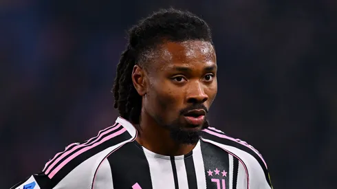 Khéphren Thuram, meia da Juventus. (Foto: Alessandro Sabattini/Getty Images)