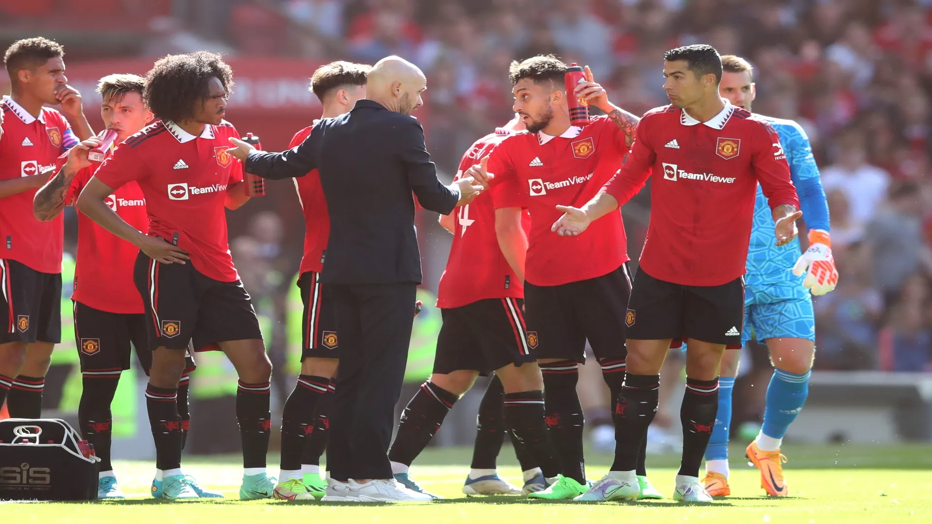 Ten Hag e CR7 não se entenderam nos Red Devils – Jan Kruger/Getty Images