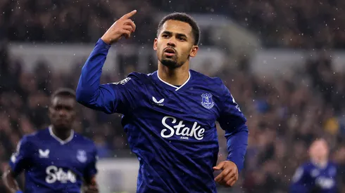 Iliman Ndiaye pelo Everton. (Foto: Carl Recine/Getty Images)