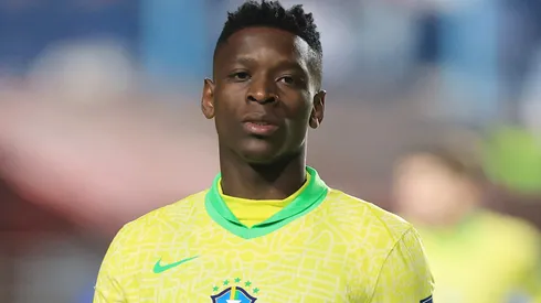 Luiz Henrique em campo com a Seleção Brasileira. Foto: Buda Mendes/Getty Images