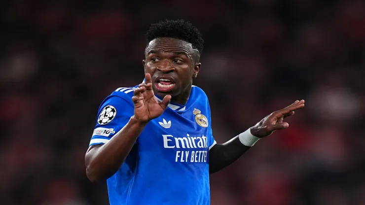 Vini Jr em Benfica x Real Madrid - Angel Martinez/Getty Images