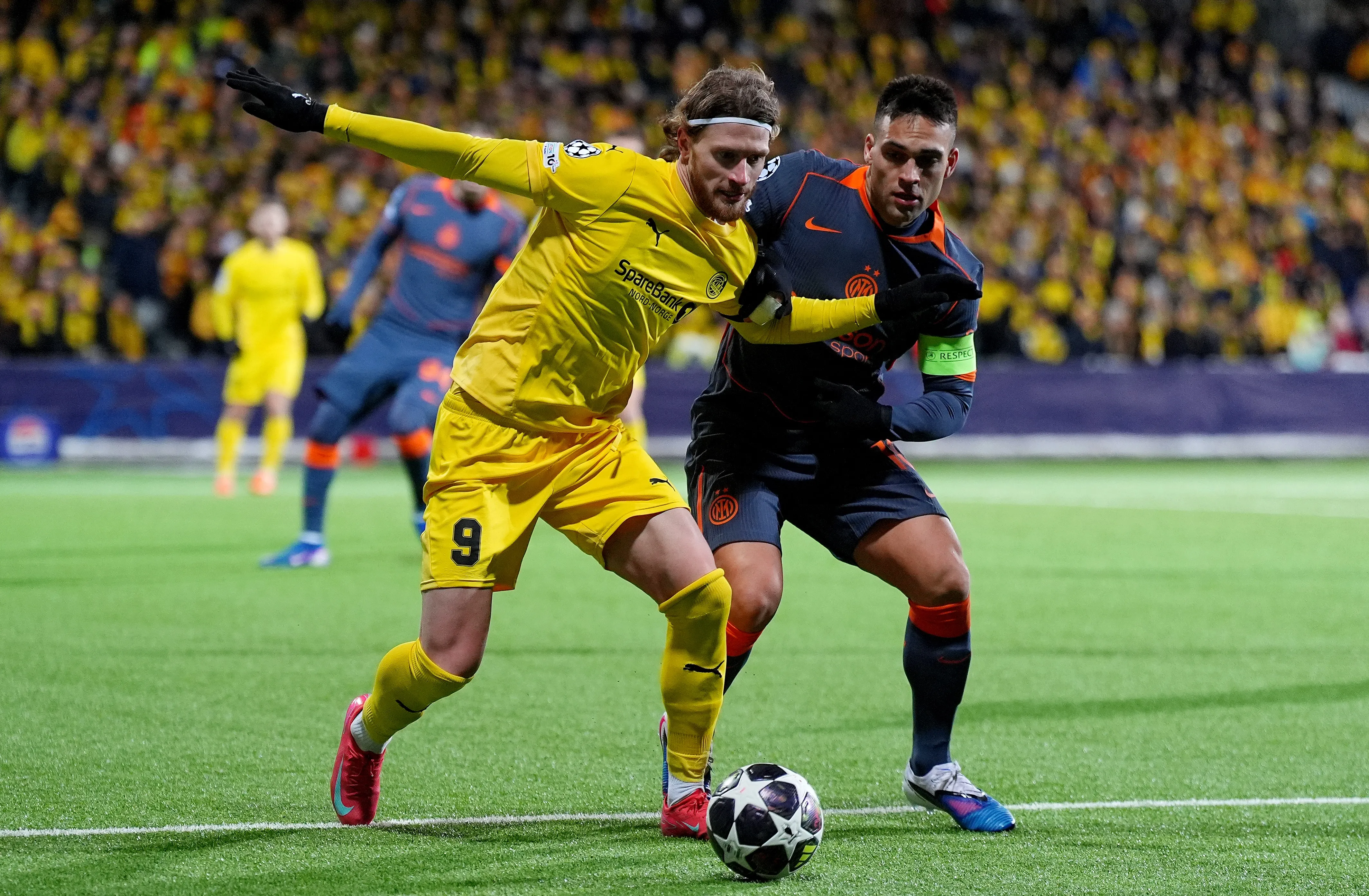 Bodo/Glimt bate terceiro gigante europeu na Champions League (Photo by Martin Ole Wold/Getty Images)