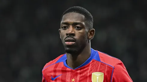 Dembélé quer voltar ao PSG em dez dias, mas não jogará contra Monaco. (Photo by Octavio Passos/Getty Images)
