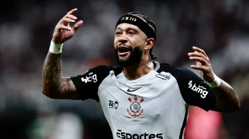 Memphis Depay fala sobre renovar com o Corinthians. Marcello Zambrana/AGIF
