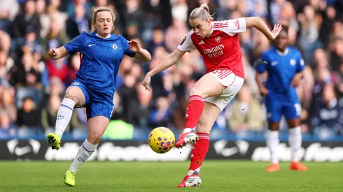 Gunners e Blues vão fazer clássico decisivo na Champions Feminina – Foto: Alex Pantling/Getty Images