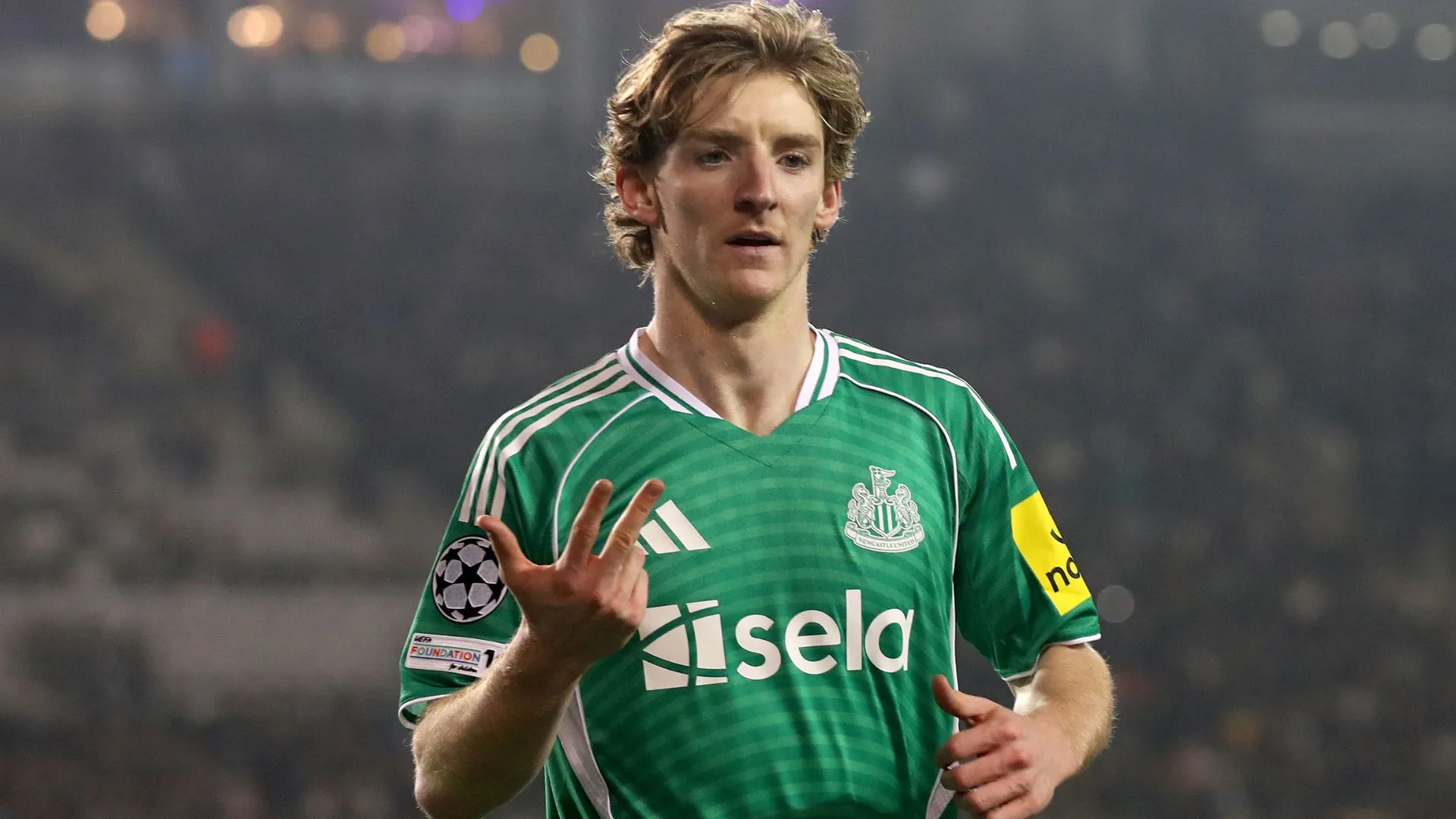 Gordon fez a diferença contra o Qarabag (foto: Aziz Karimov/Getty Images)