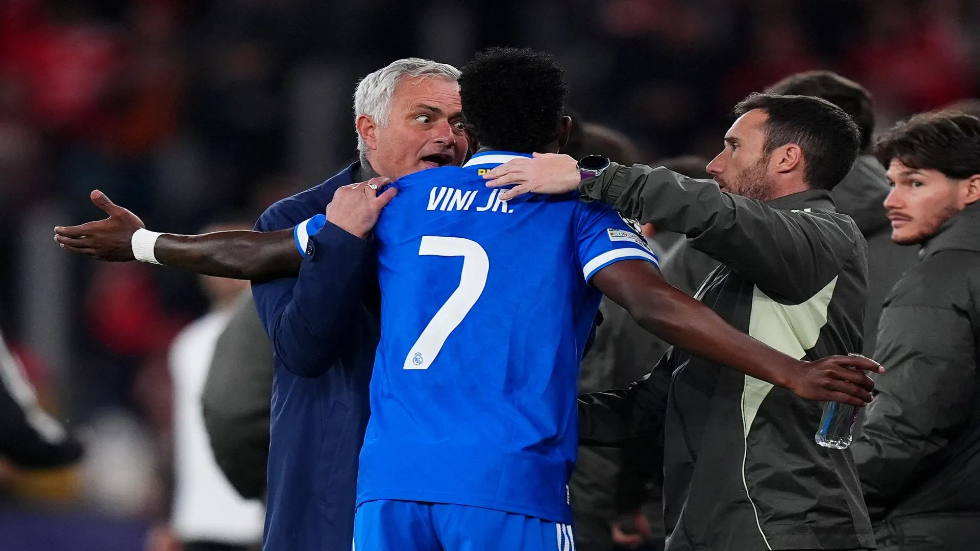 Vini Jr e José Mourinho