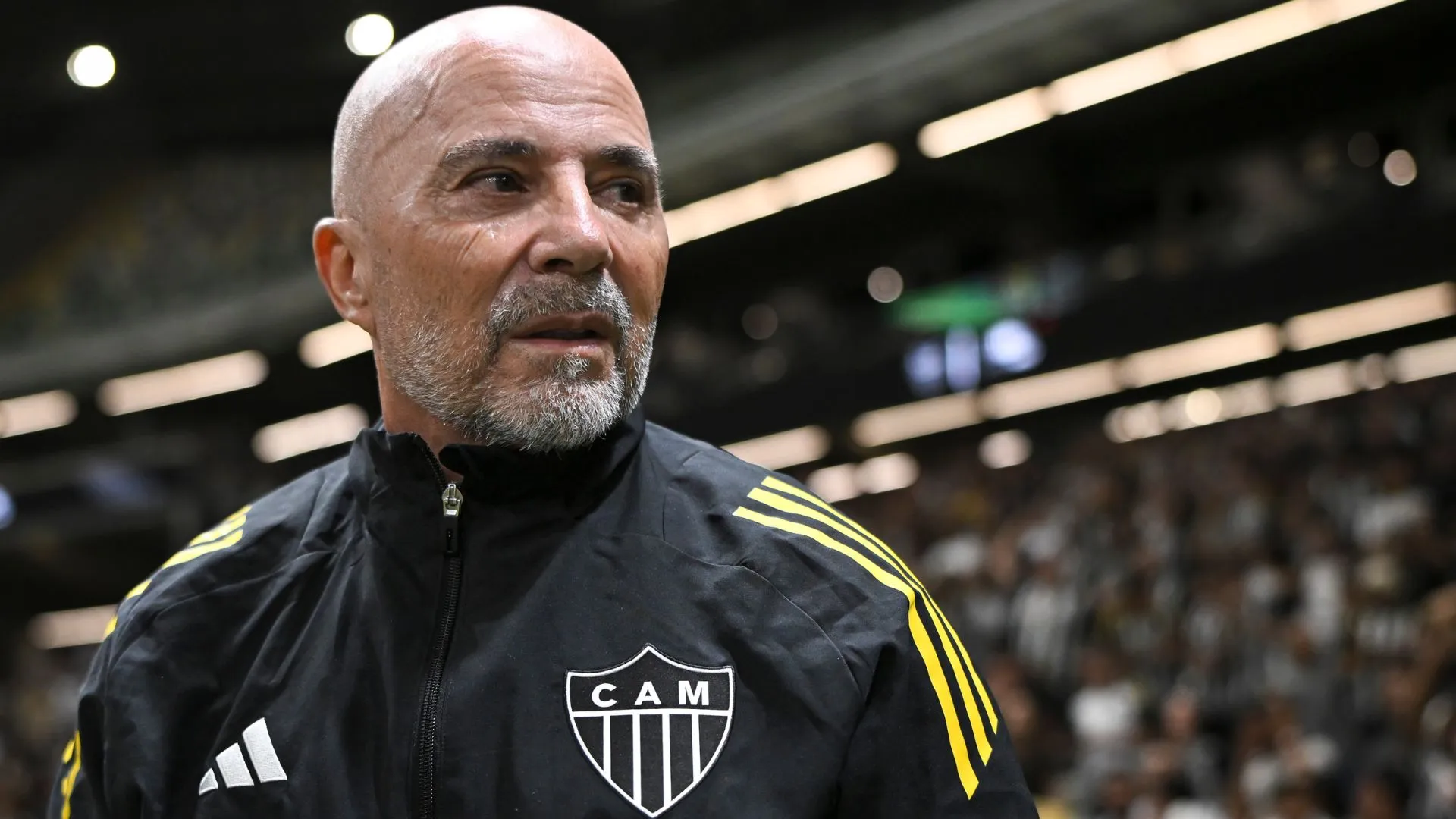 Sampaoli comandou o Atlético-MG no começo deste ano (foto: Pedro Vilela/Getty Images)