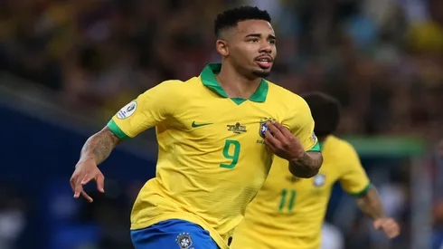 Gabriel Jesus em 2019 na Seleção brasileira – Alexandre Schneider/Getty Images