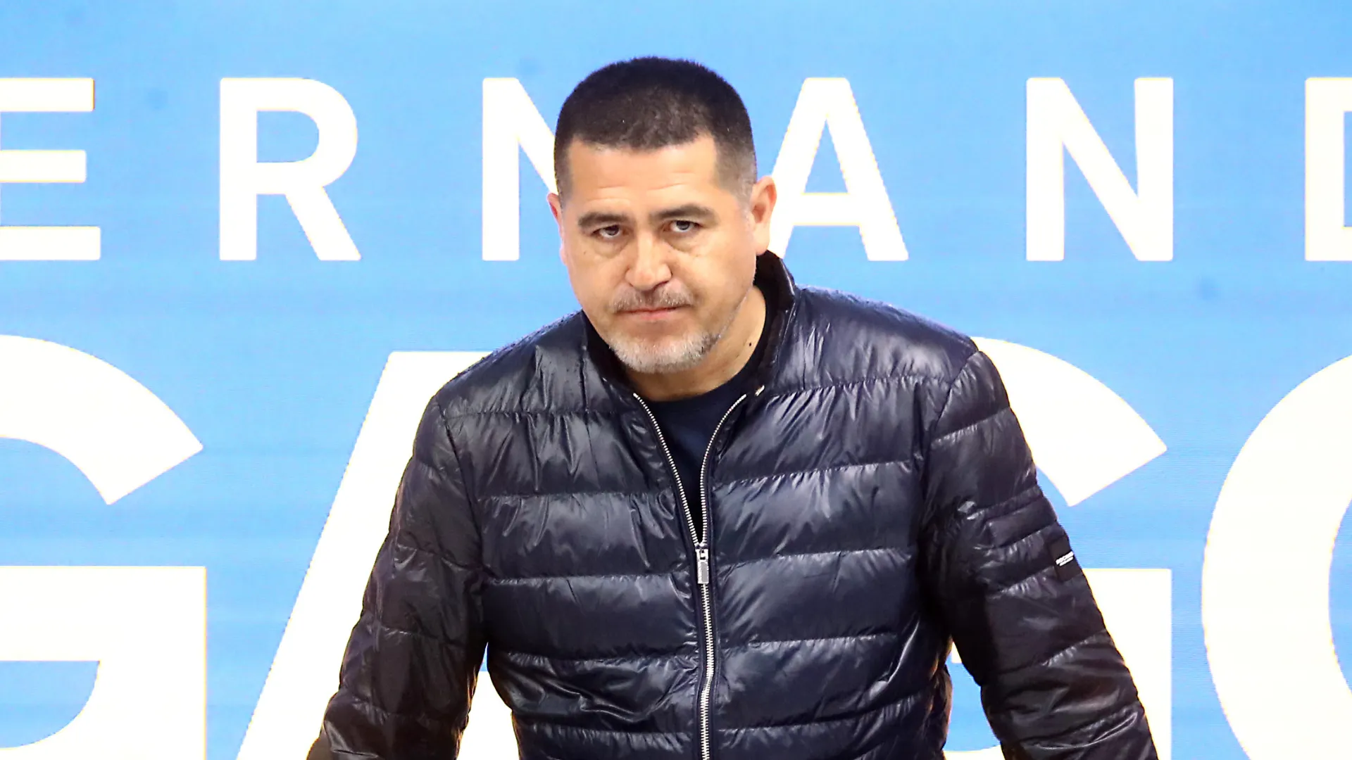 Juan Román Riquelme durante entrevista pelo Boca Juniors