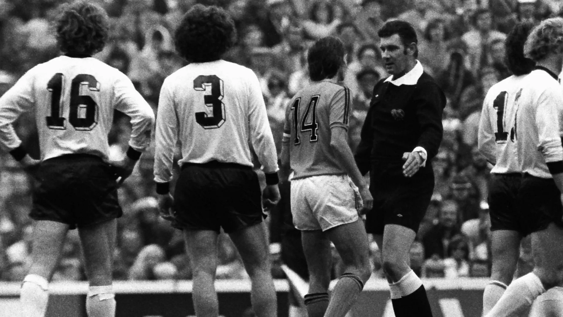 Alemanha Ocidental na Copa do Mundo de 1974. Foto: IMAGO/Esporte de cores